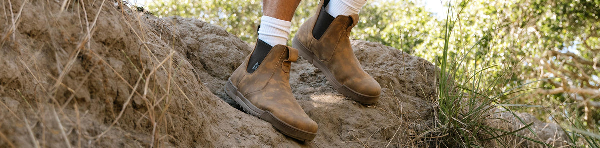 Hiking in the Lems Chelsea Tuff Boot