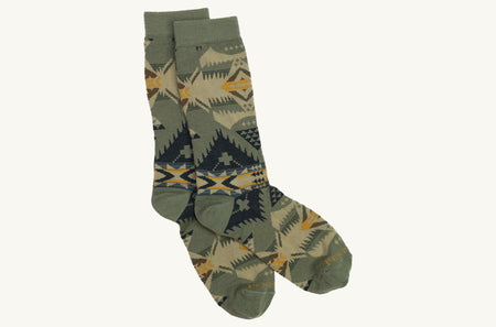 Injinji Trail Midweight Crew Tåsokker - Sage