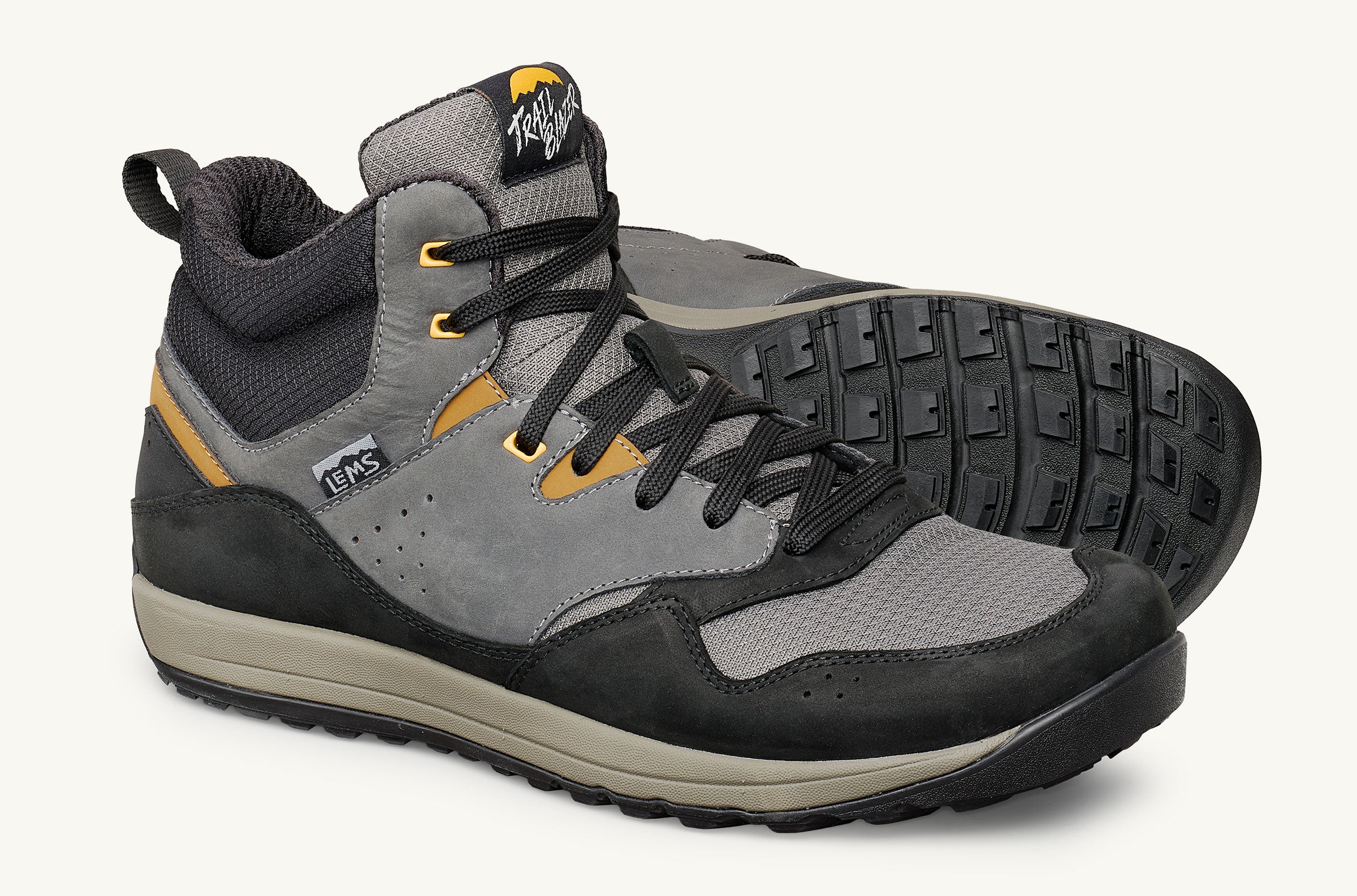 Lems Trail Blazer Mid Waterproof | Men's Wide Toe Box Zero-Drop