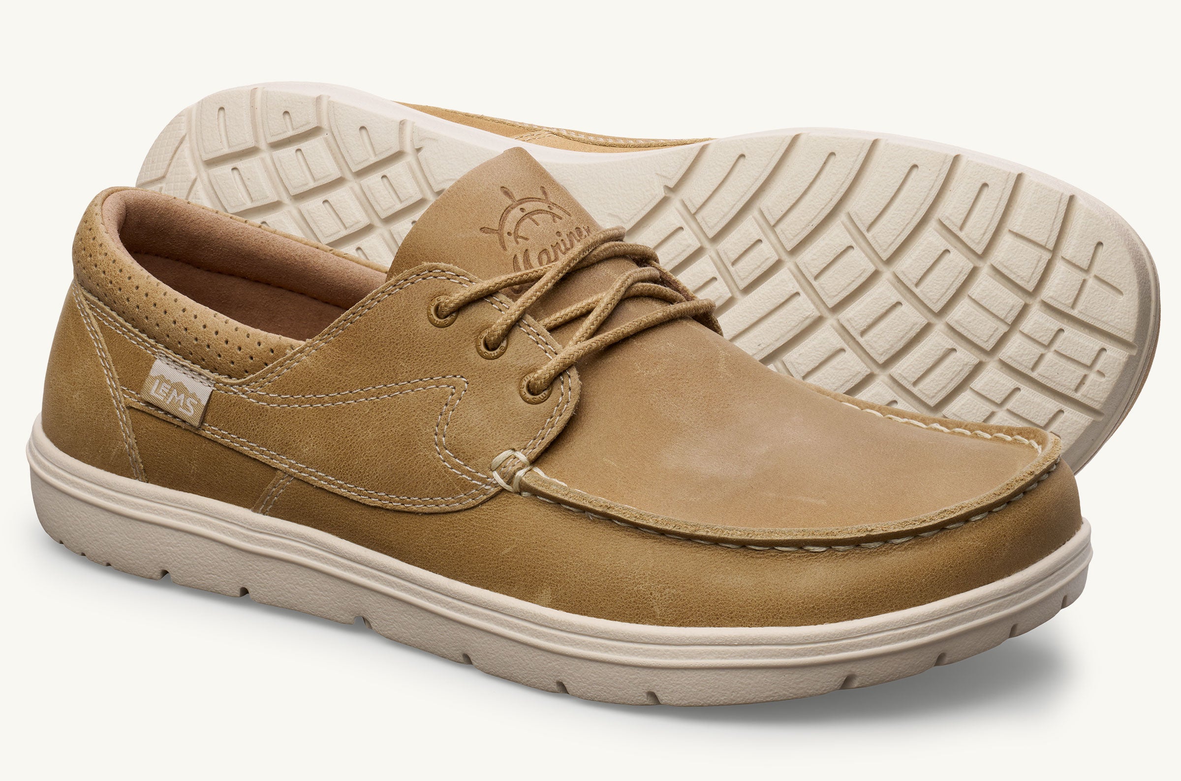 Mariner Women's Minimalist Zero Drop Barefoot Boat Shoe Lems