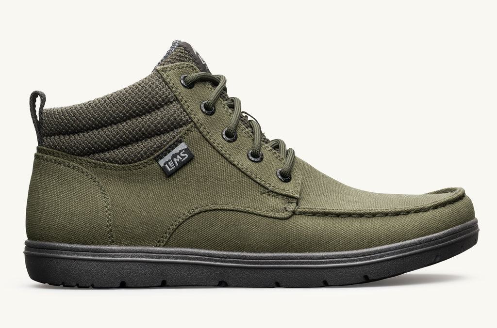 Men's Boulder Boot Mid Vegan Lems Shoes