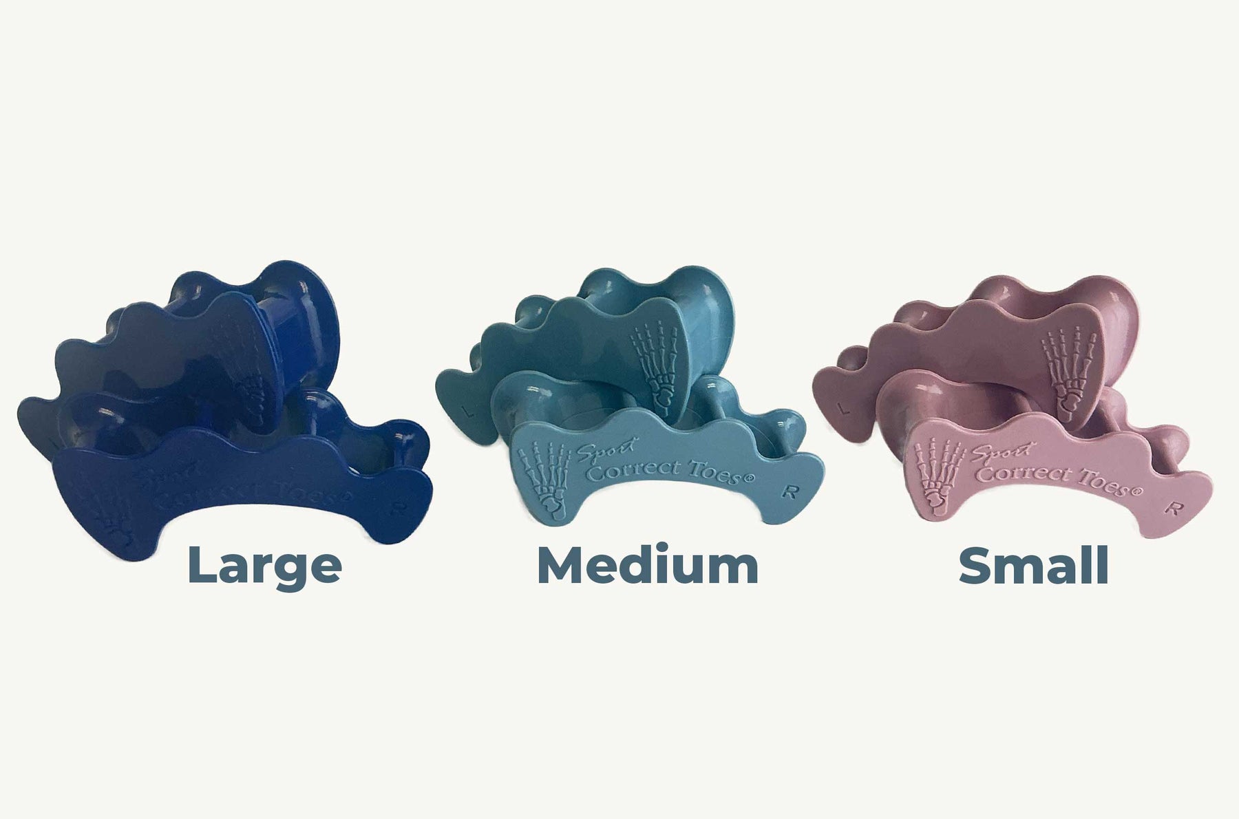 Správné špičky v botách In-Shoe Toe Spacers