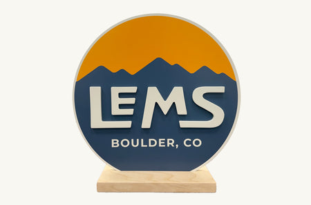 Lems 12" Logo Sign