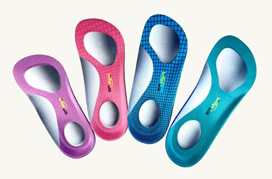 Bridge Soles - 3/4 Length Insoles with Met Pad