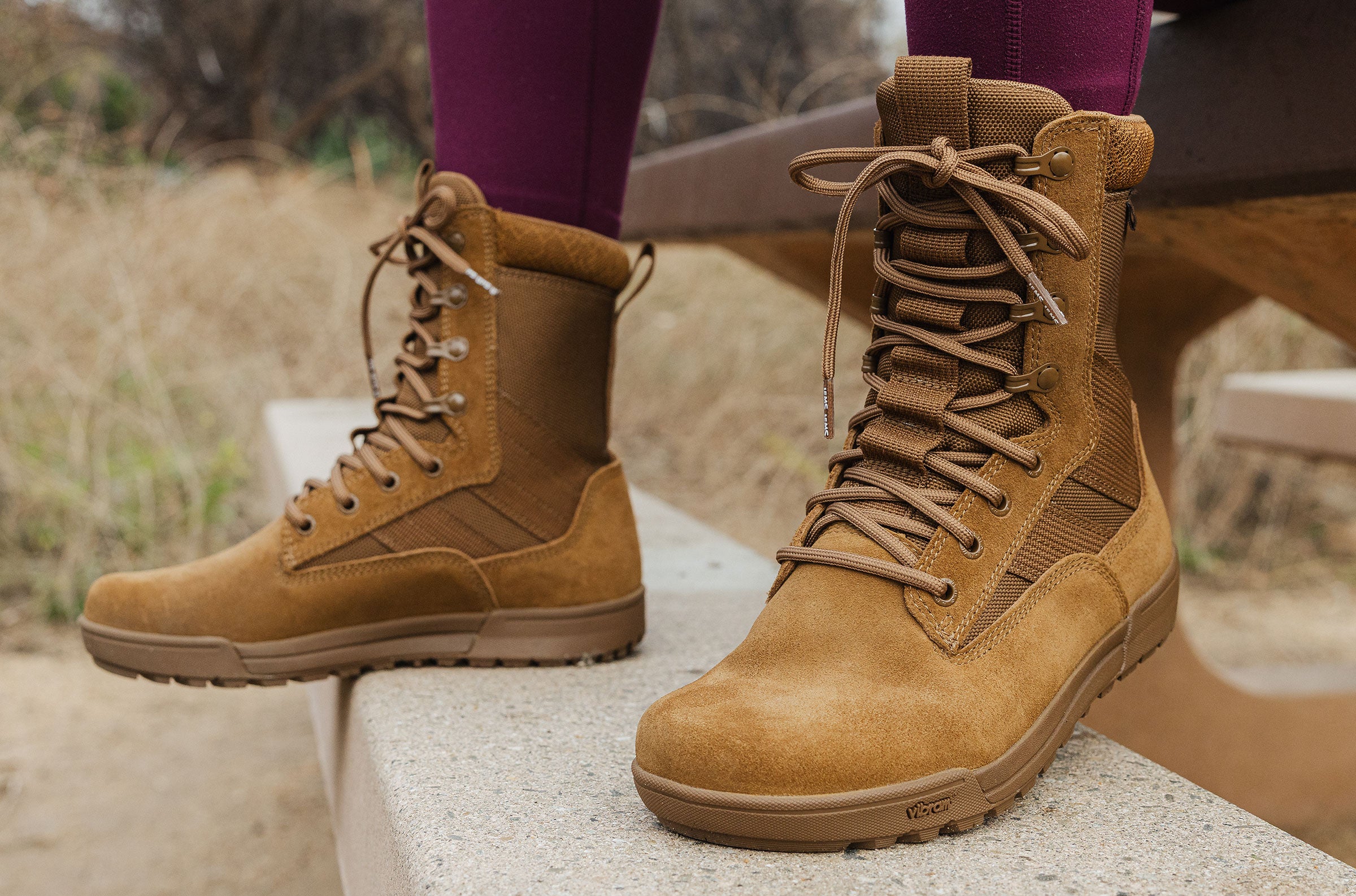 Women's Tactical Pro Tall Boot | Zero-Drop, Wide Toe Box Vibram