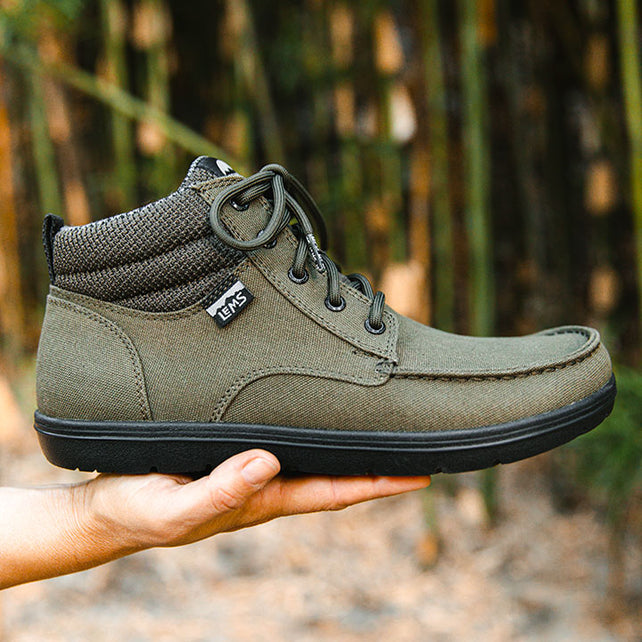 Men's Boulder Boot Mid Vegan Lems Shoes