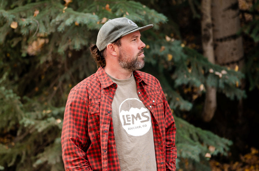 Lems Logo Tee - Tan