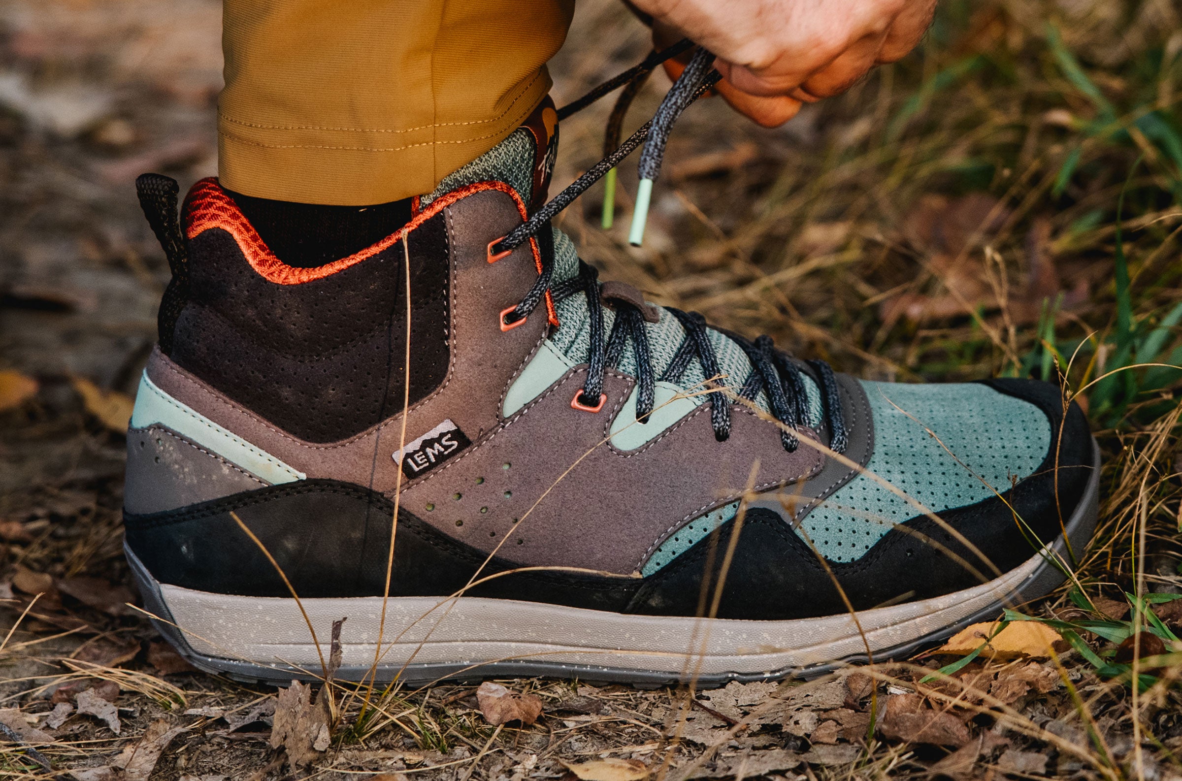 Lems Trail Blazer Mid | Men's Wide Toe Box Zero-Drop Shoe | Lems Shoes