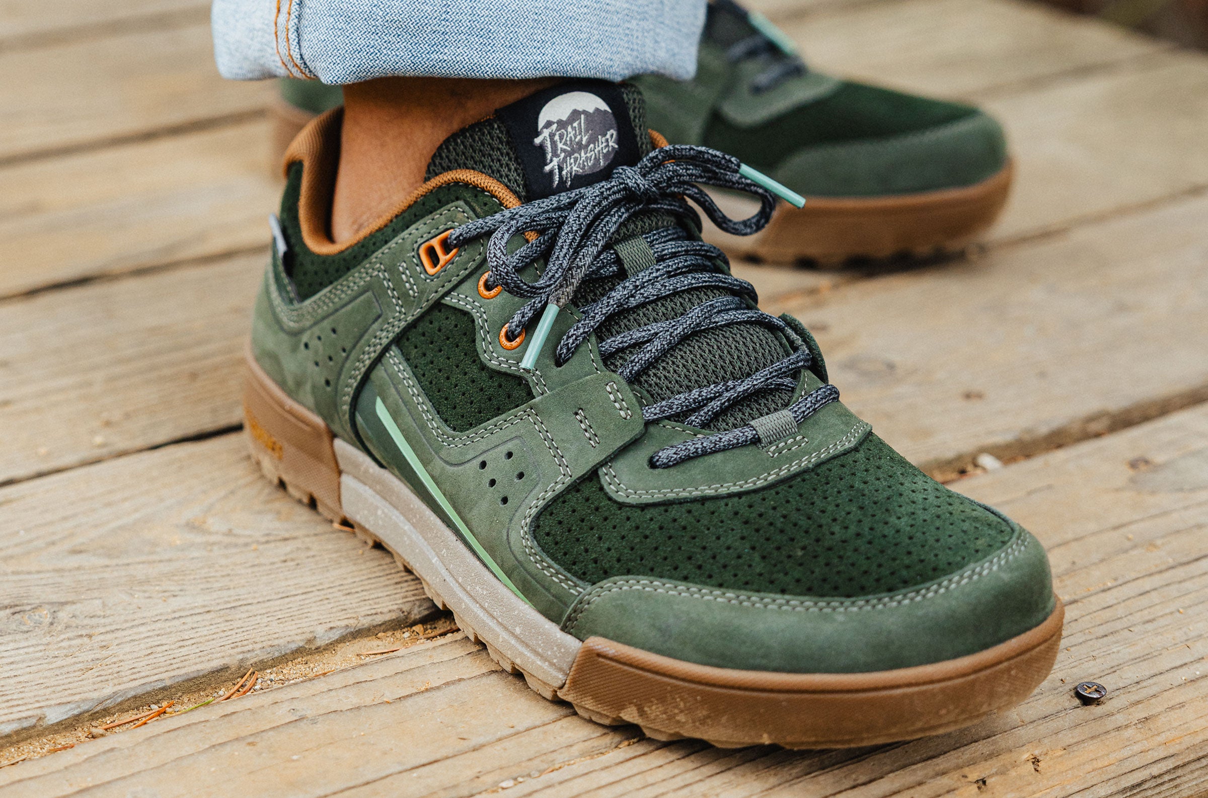 Lems Men's Trail Thrasher | Zero-Drop Wide Toe Box Mountain Bike