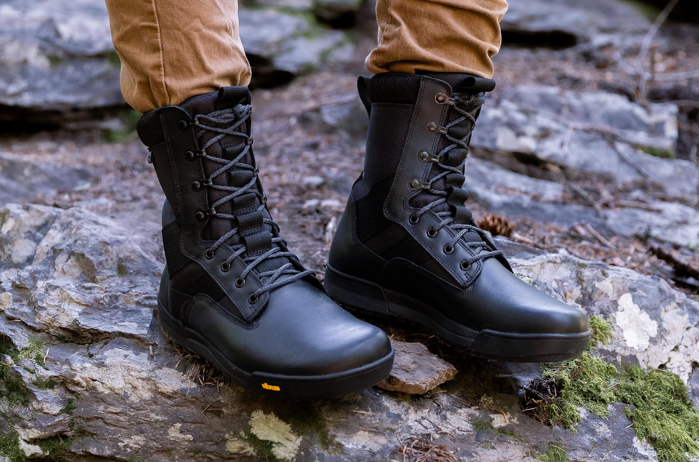 Men's Tactical Pro Tall Boot | Zero-Drop, Wide Toe Box Vibram