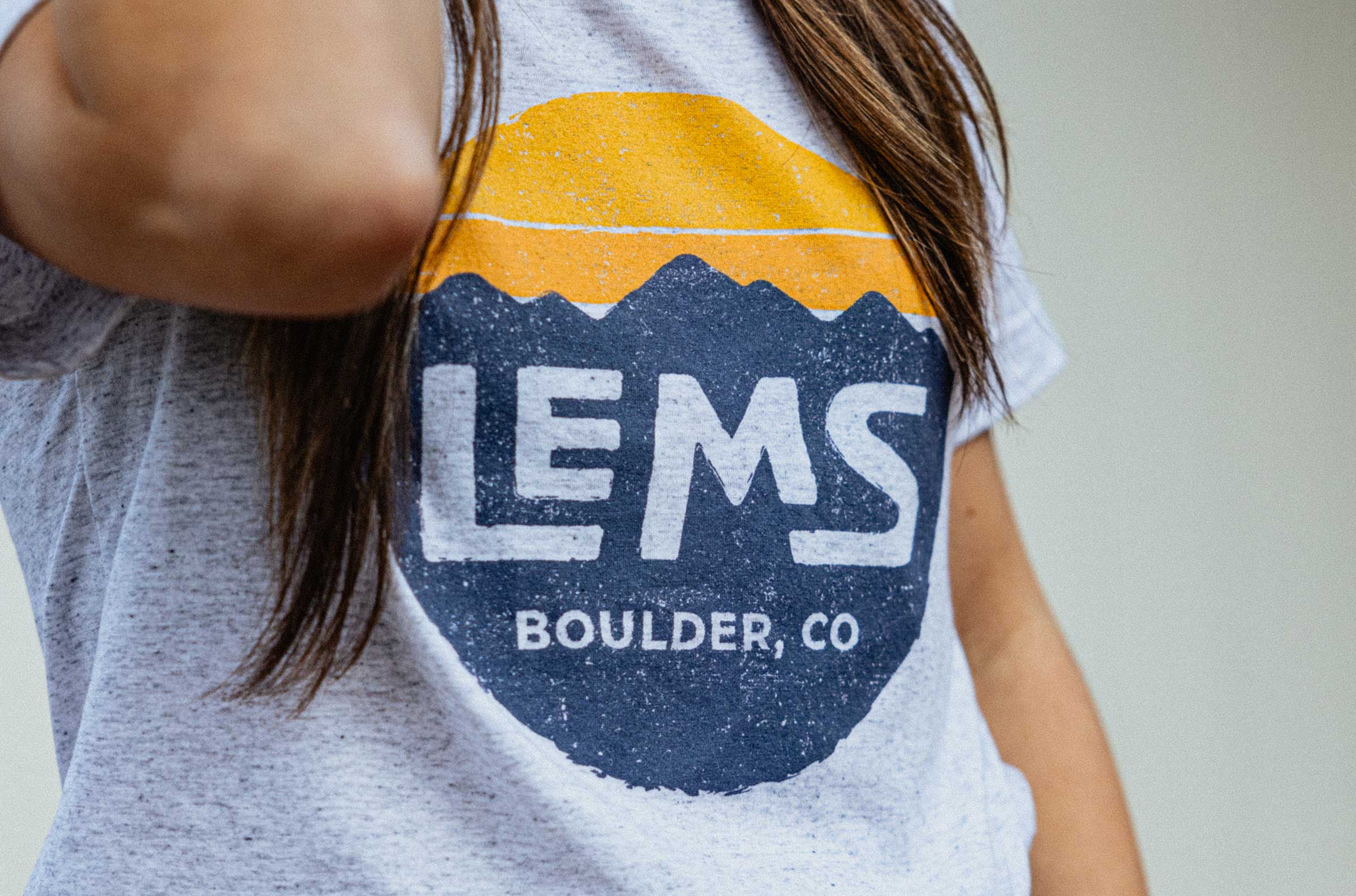 Lems Tri-Blend Logo Tee (Discontinued) – Lems Shoes