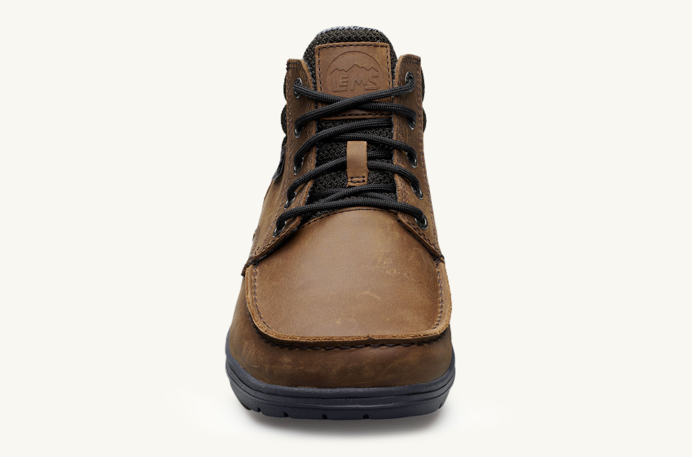 メンズ・ボールダー・ブーツ・ミッド・レザー – Lems Shoes