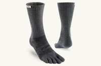 Injinji Trail Midweight Mini-Crew Coolmax Moonlit - Barefoot & More Injinji Trail Midweight Mini-Crew Coolmax Moonlit - Barefoot & More