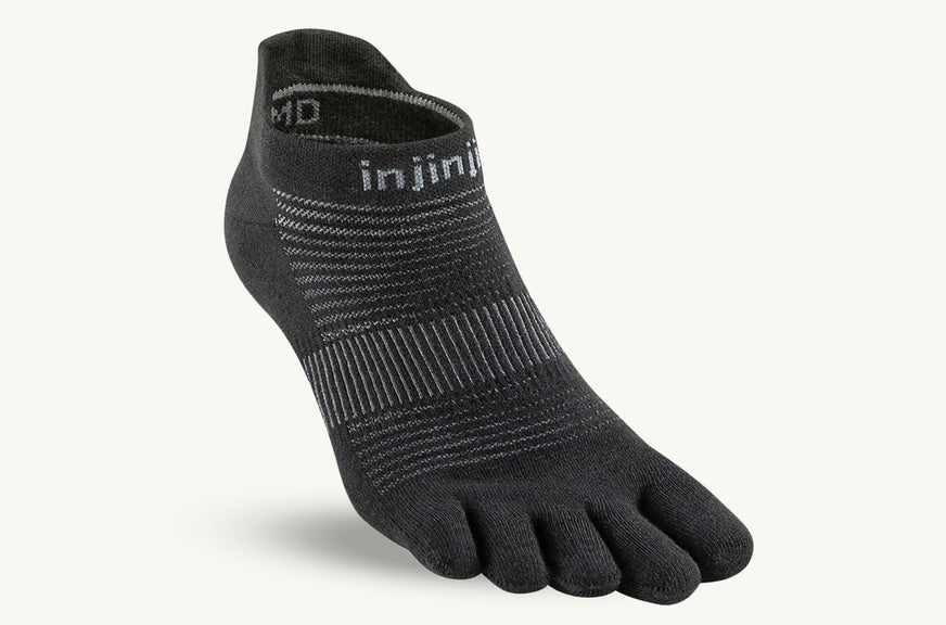 No-Show Injinji Run Lightweight Toesocks Lems Shoes